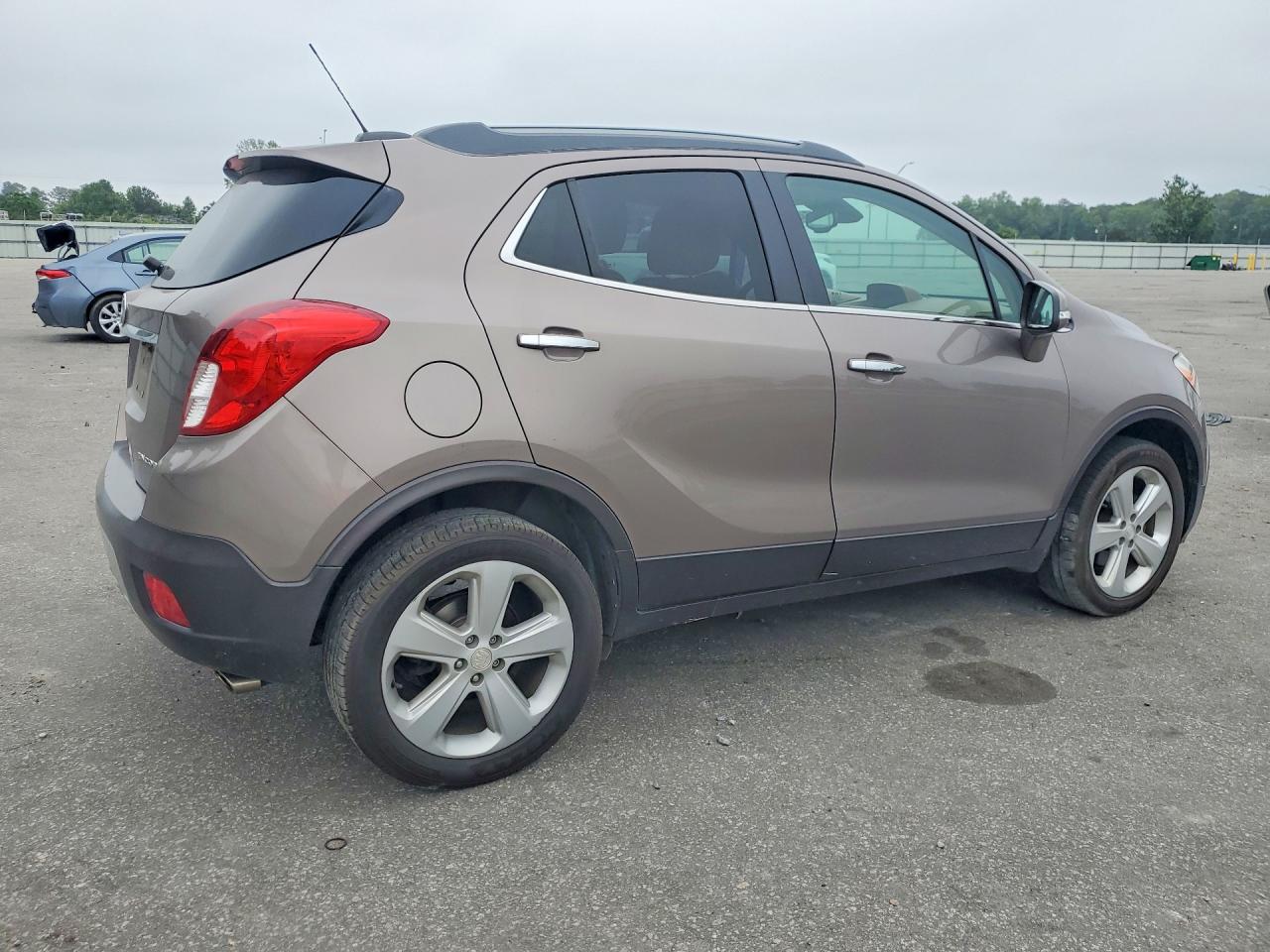 2015 Buick Encore Gray vin: KL4CJGSB1FB093006