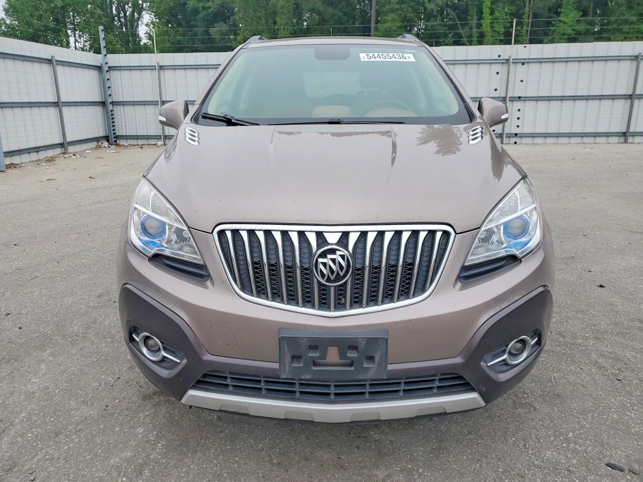 2015 Buick Encore Gray vin: KL4CJGSB1FB093006