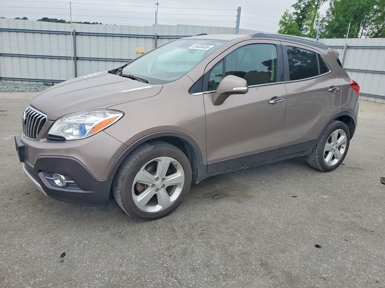 2015 Buick Encore Gray vin: KL4CJGSB1FB093006