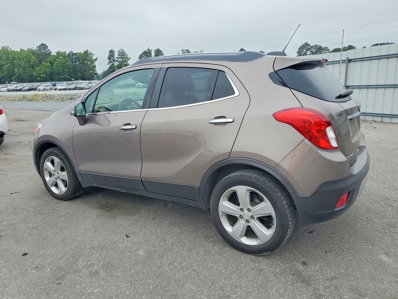 2015 Buick Encore Gray vin: KL4CJGSB1FB093006