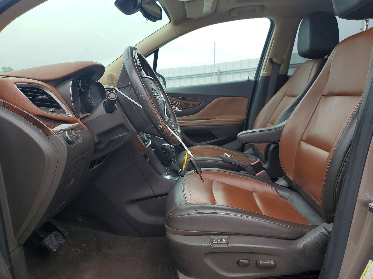 2015 Buick Encore Gray vin: KL4CJGSB1FB093006
