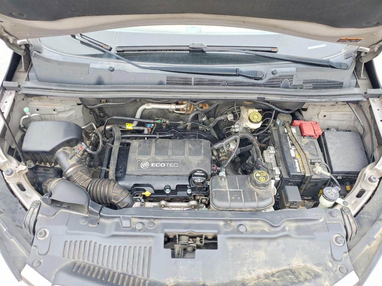 2015 Buick Encore Gray vin: KL4CJGSB1FB093006