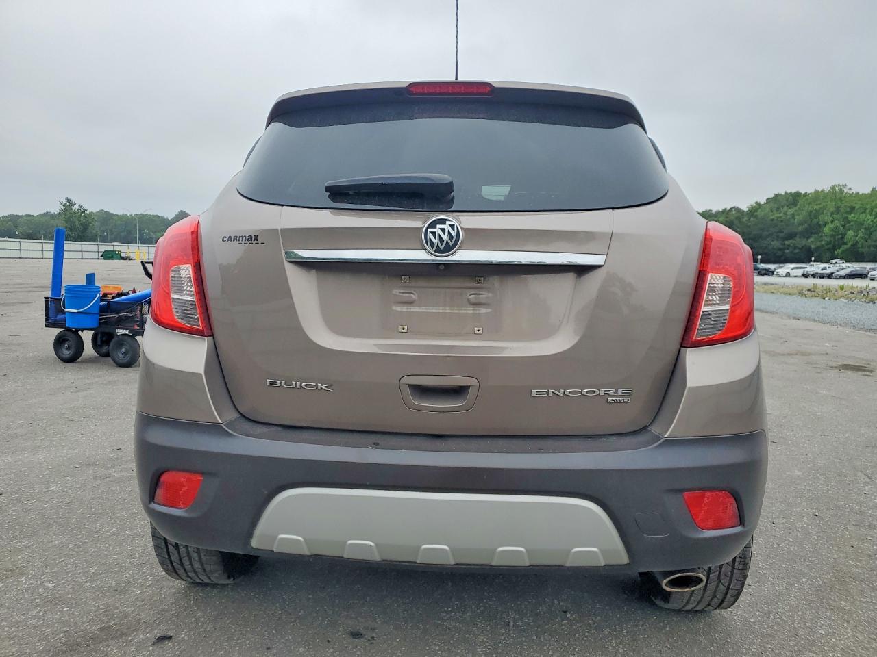 2015 Buick Encore Gray vin: KL4CJGSB1FB093006