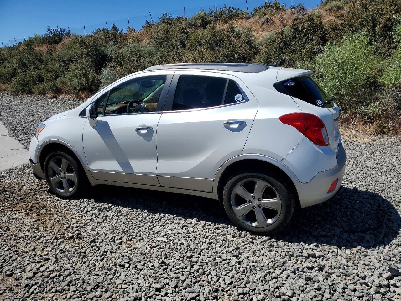 2013 Buick Encore White vin: KL4CJGSB2DB112109
