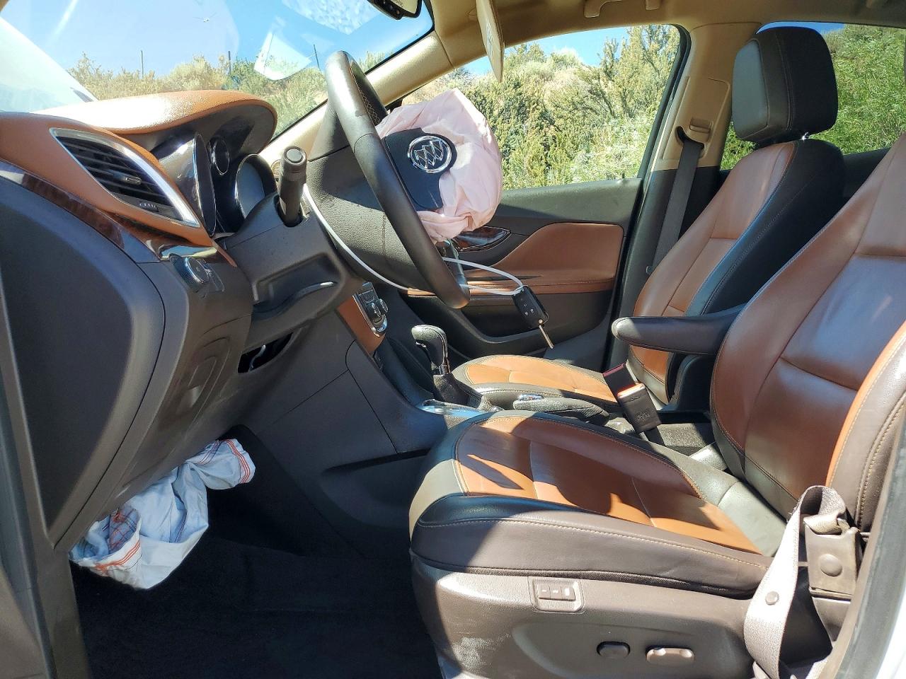 2013 Buick Encore White vin: KL4CJGSB2DB112109