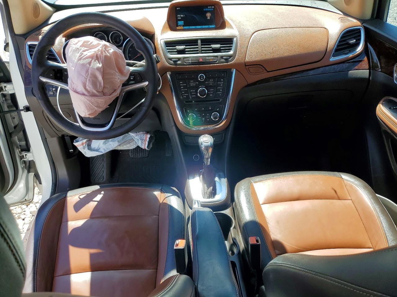 2013 Buick Encore White vin: KL4CJGSB2DB112109