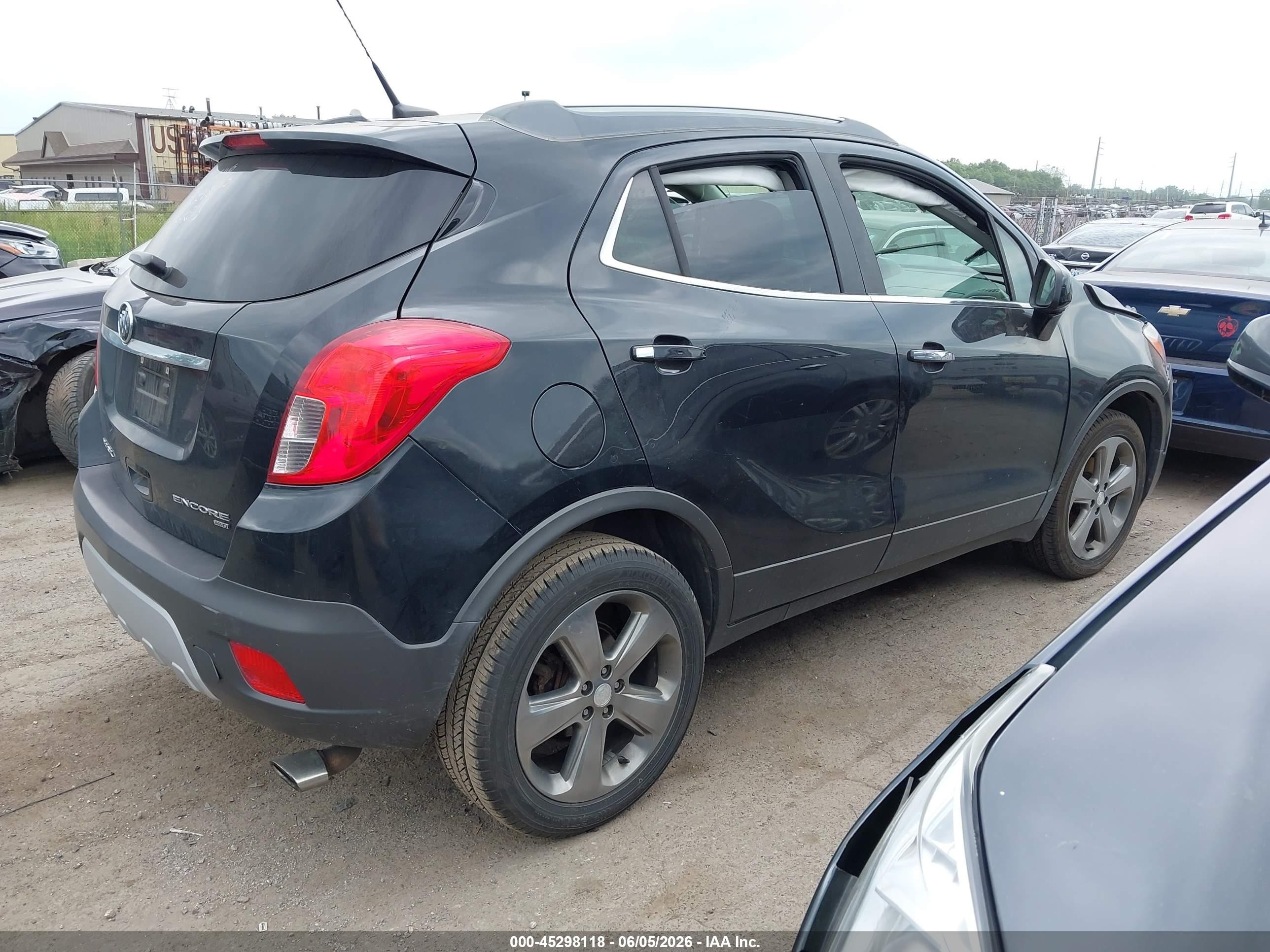 2013 Buick Encore Leather Black vin: KL4CJGSB2DB180829