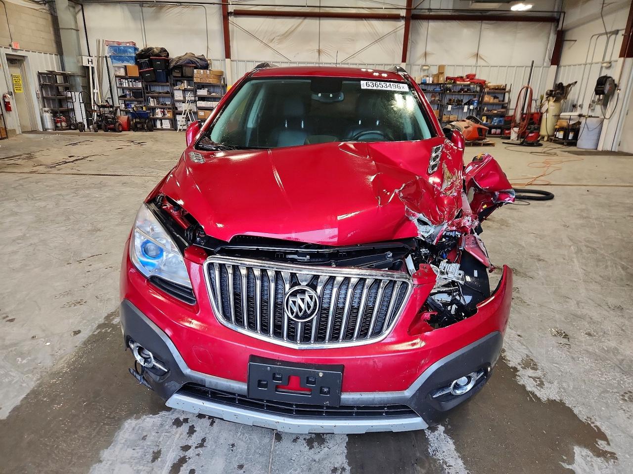 2014 Buick Encore Burgundy vin: KL4CJGSB2EB611364