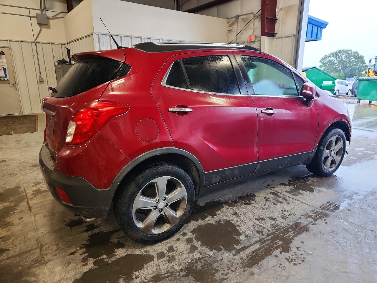 2014 Buick Encore Burgundy vin: KL4CJGSB2EB611364