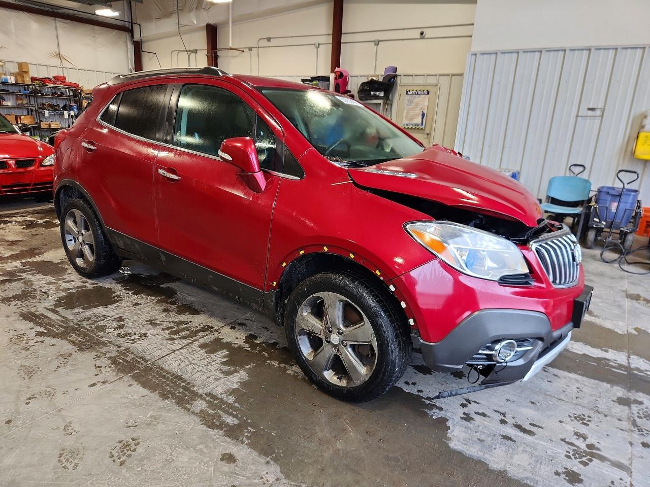2014 Buick Encore Burgundy vin: KL4CJGSB2EB611364