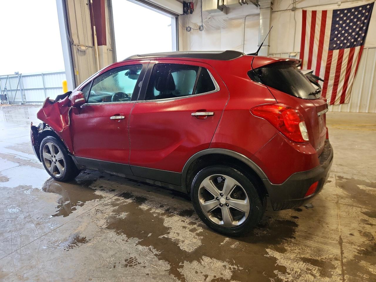 2014 Buick Encore Burgundy vin: KL4CJGSB2EB611364