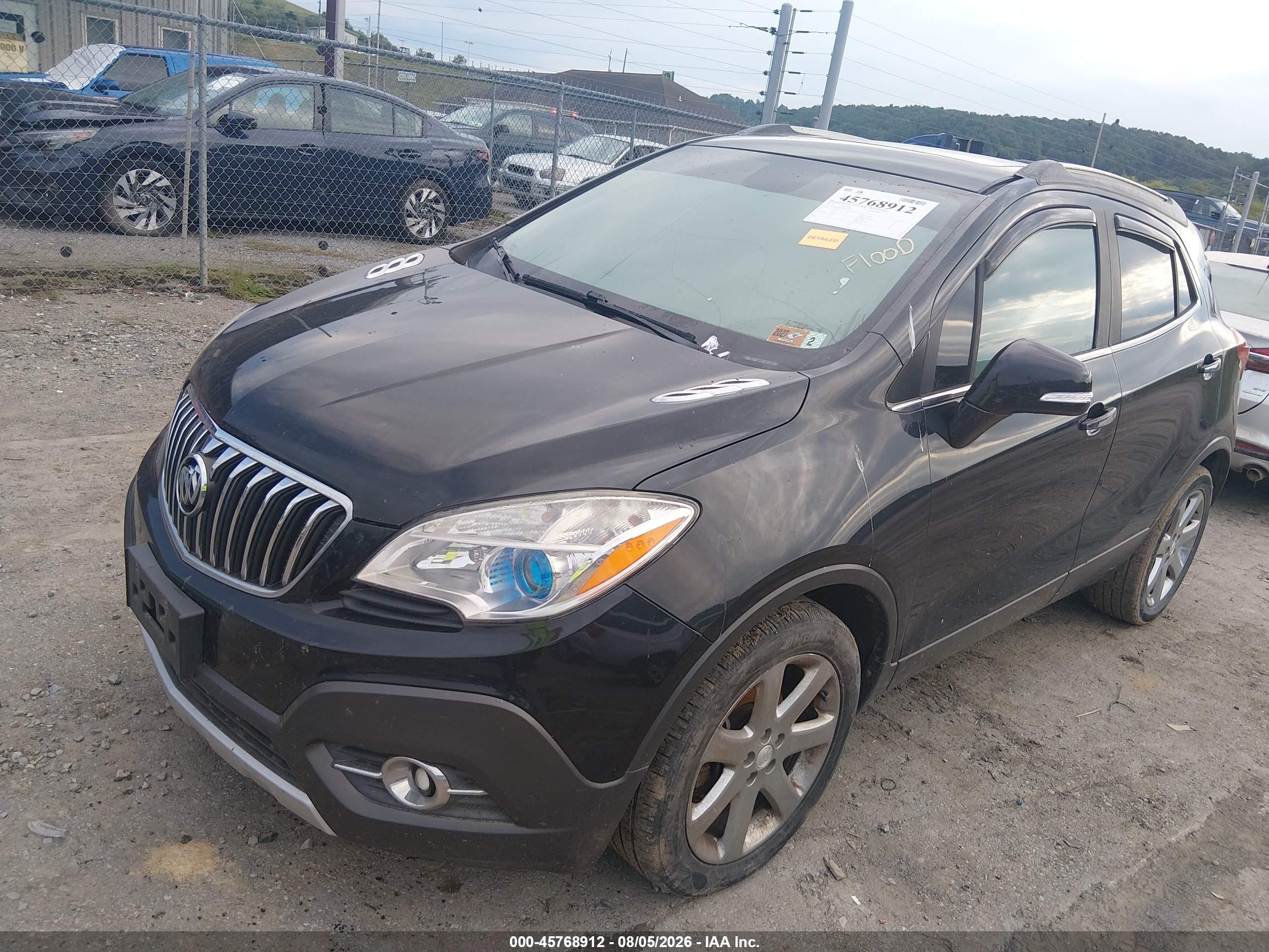 2014 Buick Encore Leather Black vin: KL4CJGSB2EB652156
