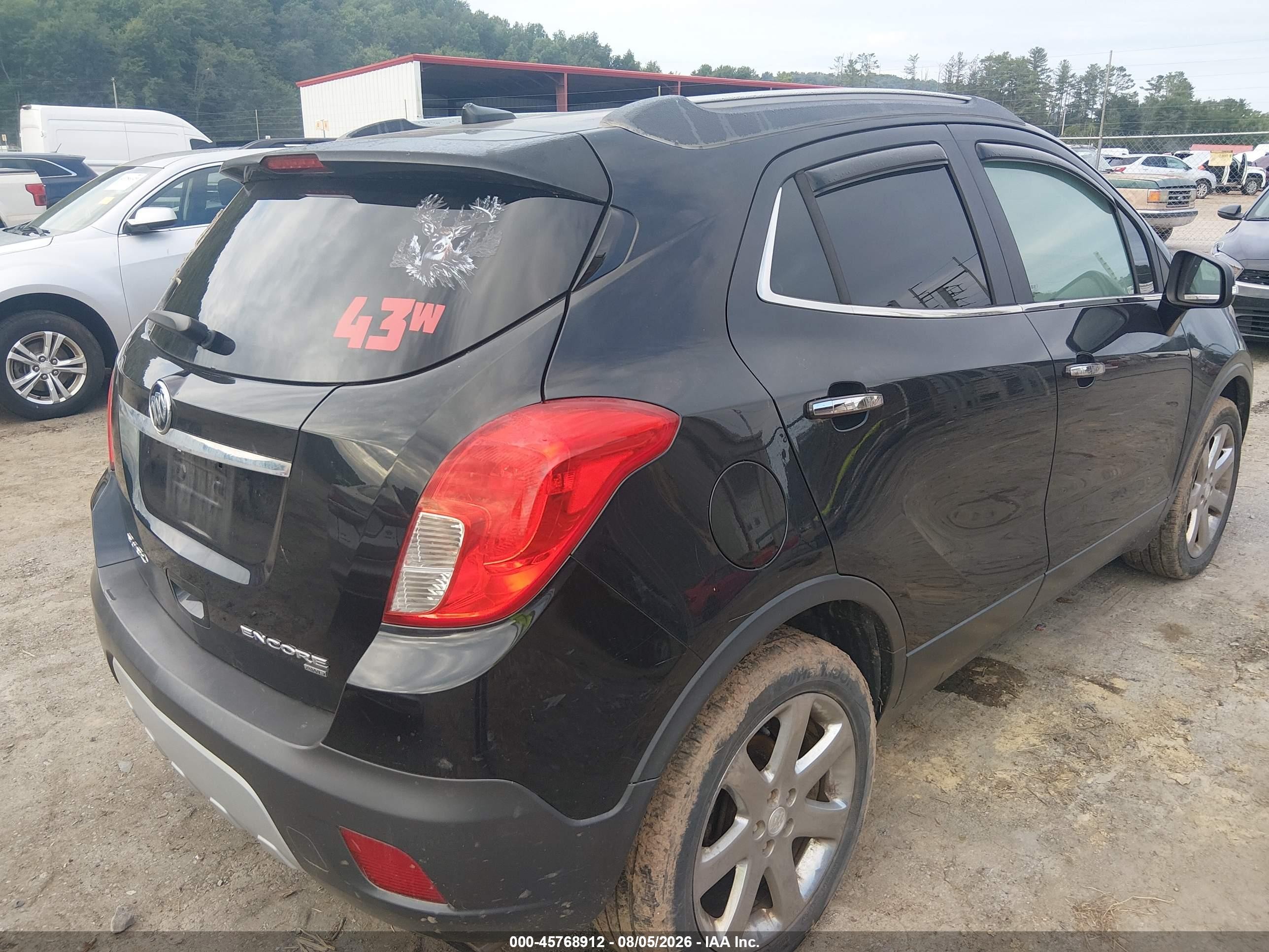2014 Buick Encore Leather Black vin: KL4CJGSB2EB652156
