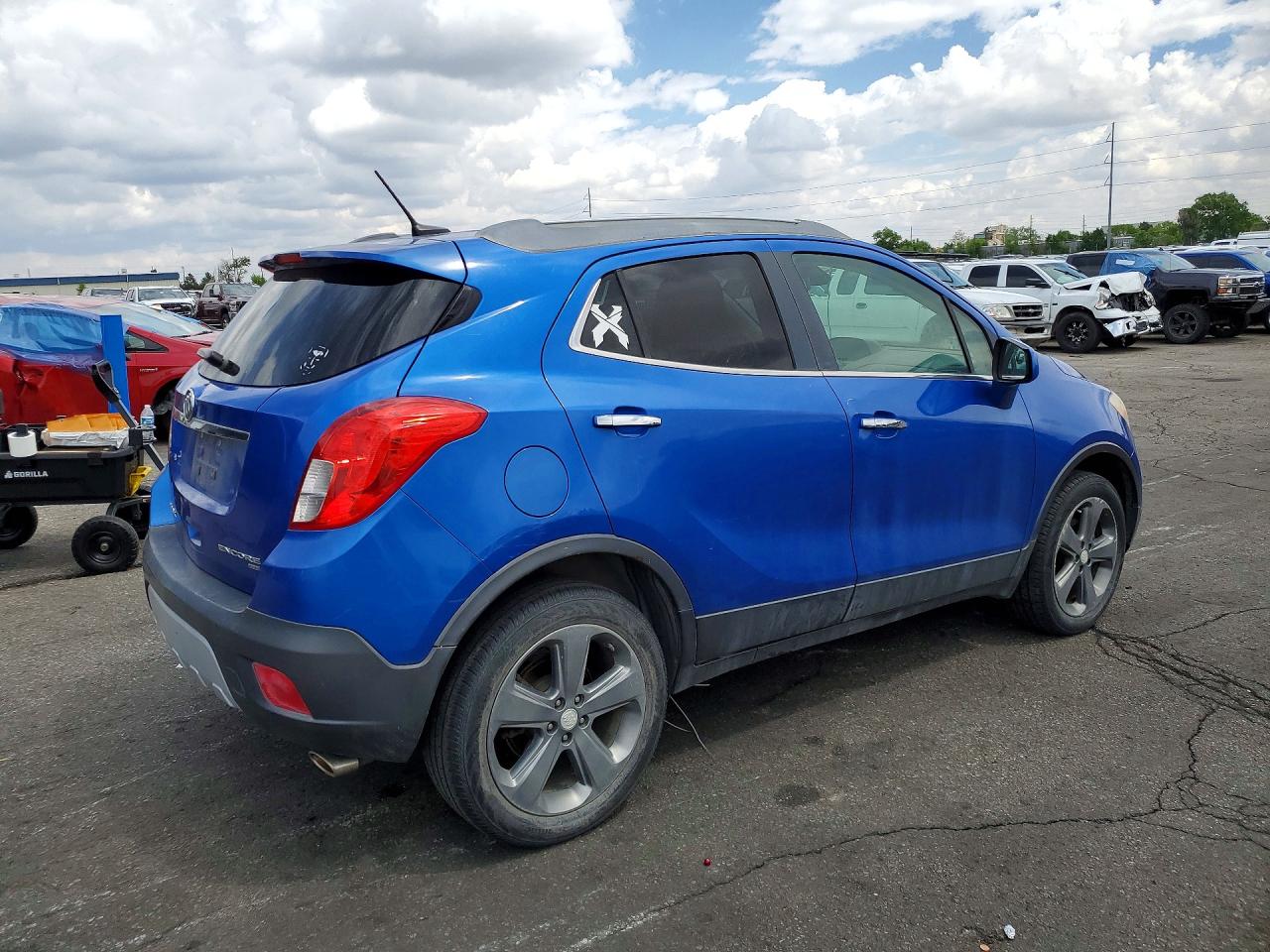 2013 Buick Encore Blue vin: KL4CJGSB4DB153339