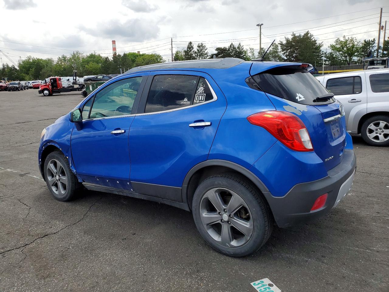 2013 Buick Encore Blue vin: KL4CJGSB4DB153339