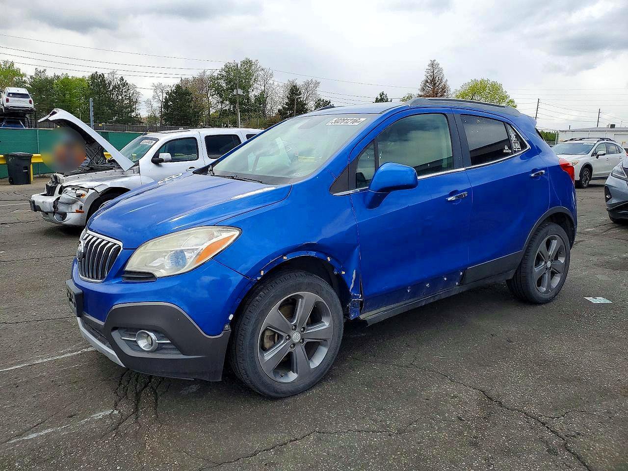 2013 Buick Encore Blue vin: KL4CJGSB4DB153339