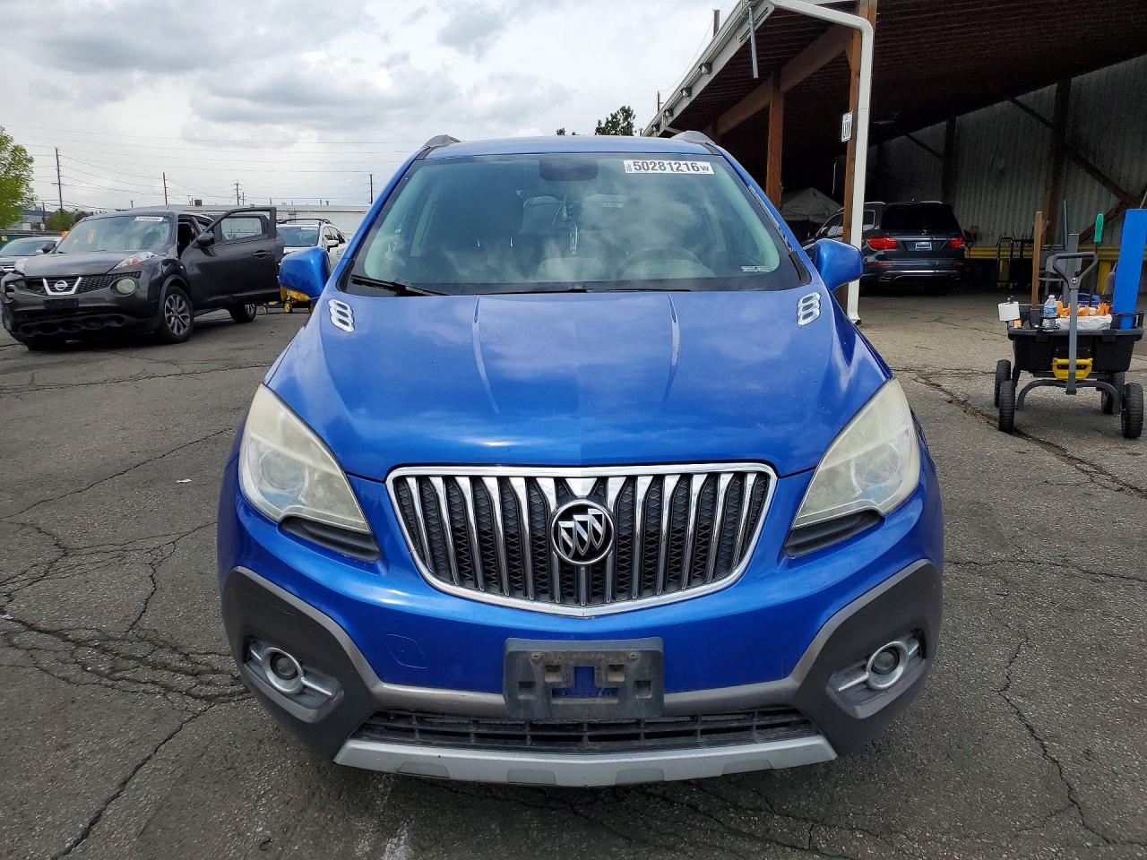 2013 Buick Encore Blue vin: KL4CJGSB4DB153339