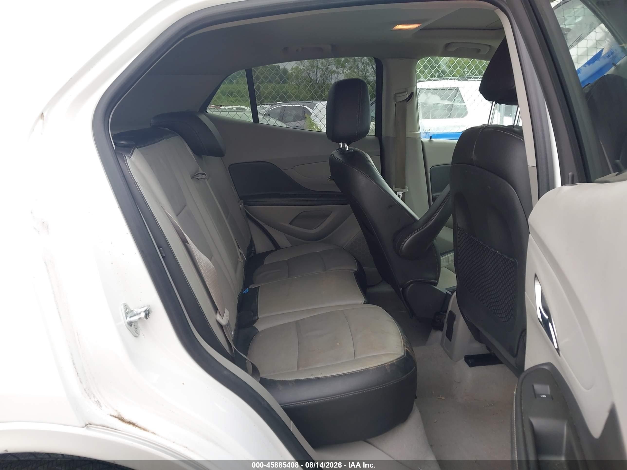2014 Buick Encore Leather White vin: KL4CJGSB4EB780480