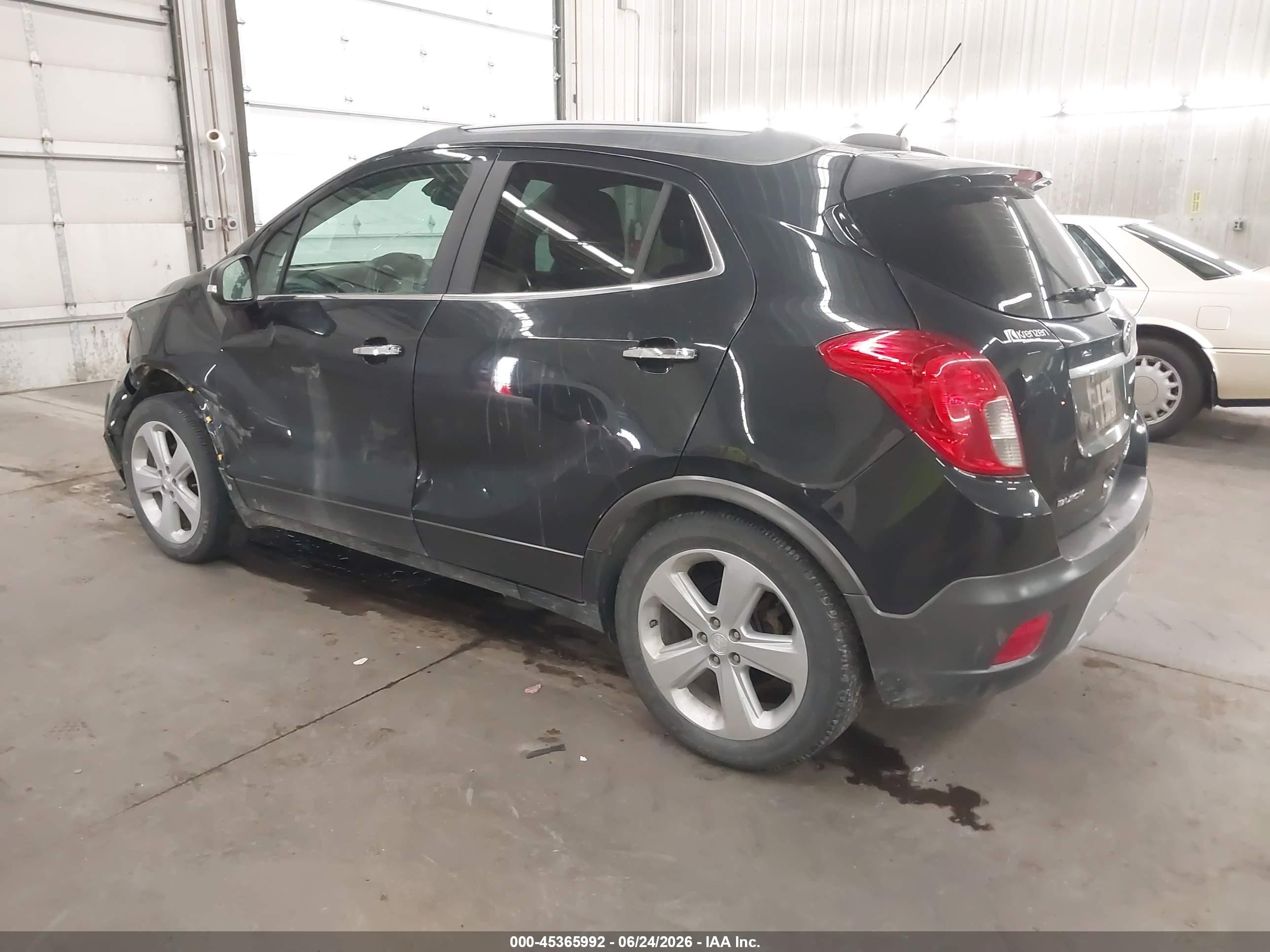 2015 Buick Encore Leather Black vin: KL4CJGSB4FB052546