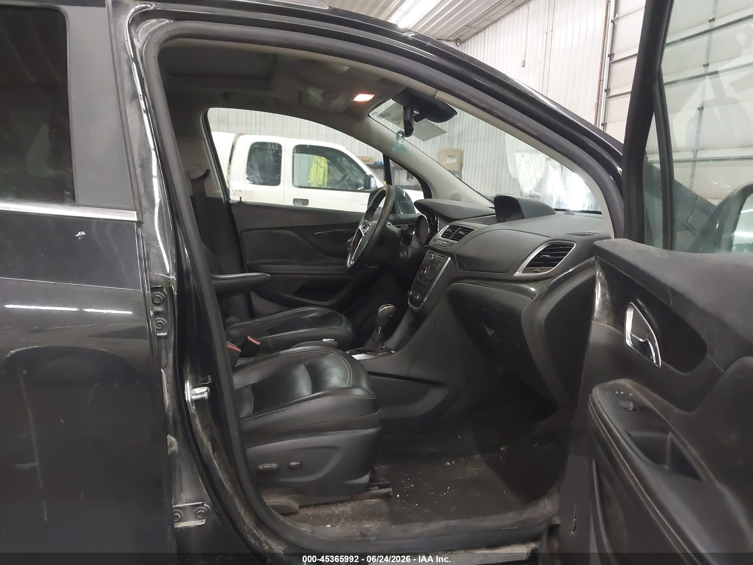 2015 Buick Encore Leather Black vin: KL4CJGSB4FB052546