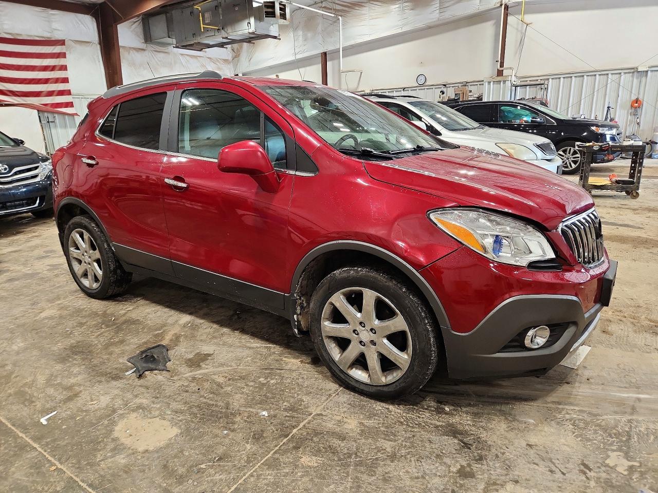2013 Buick Encore Red vin: KL4CJGSB5DB111536
