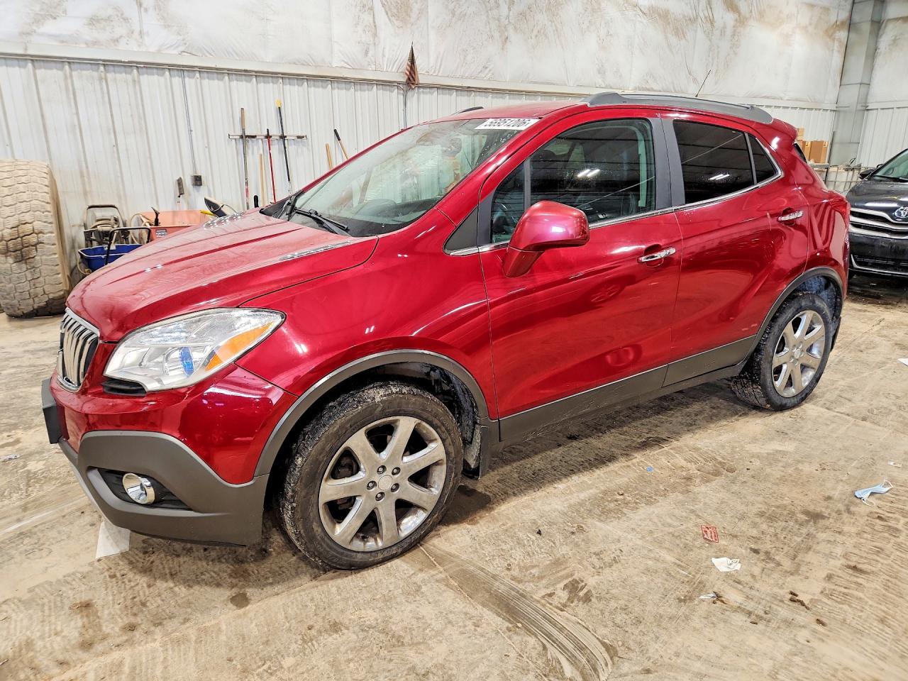 2013 Buick Encore Red vin: KL4CJGSB5DB111536
