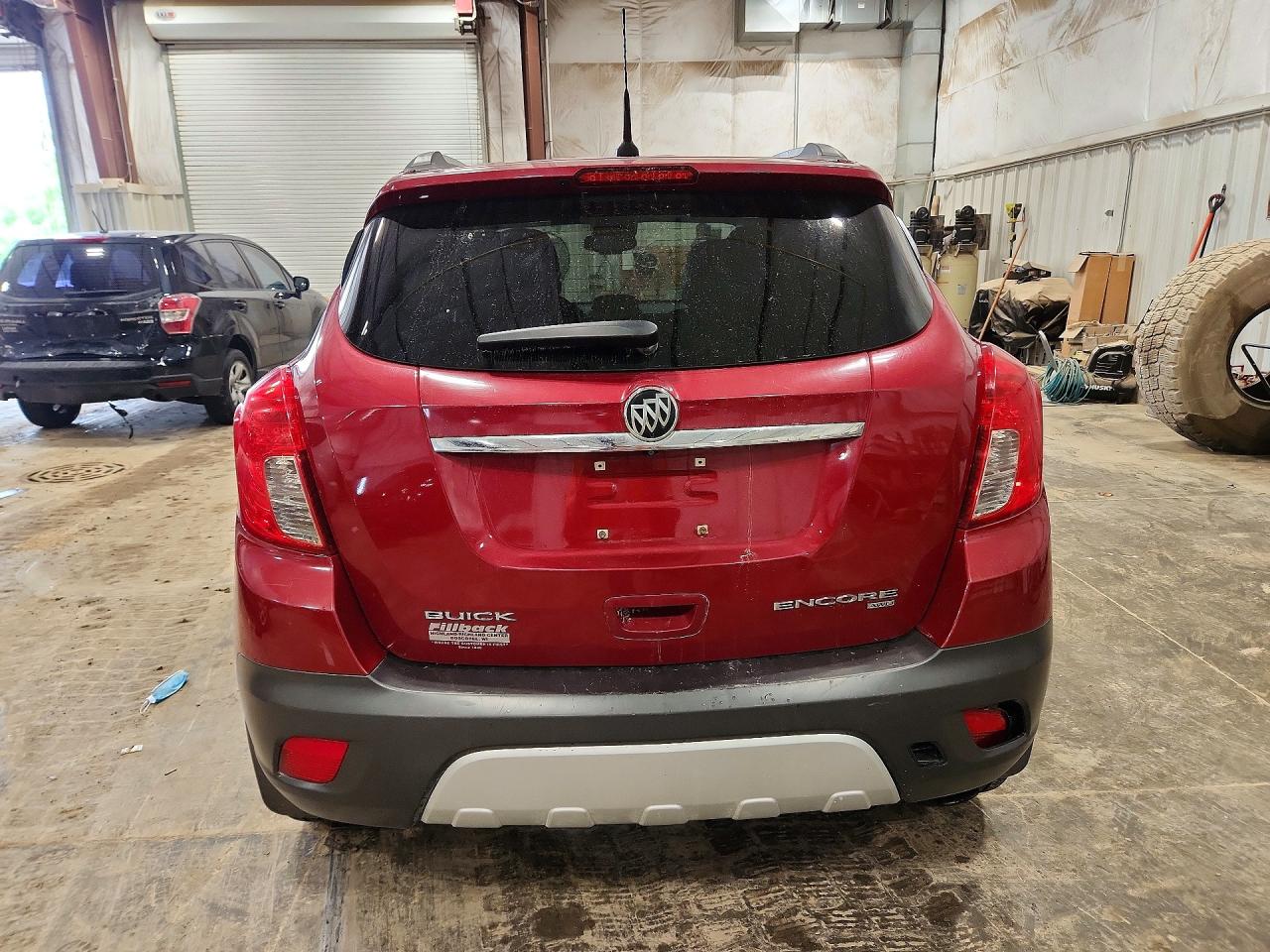 2013 Buick Encore Red vin: KL4CJGSB5DB111536