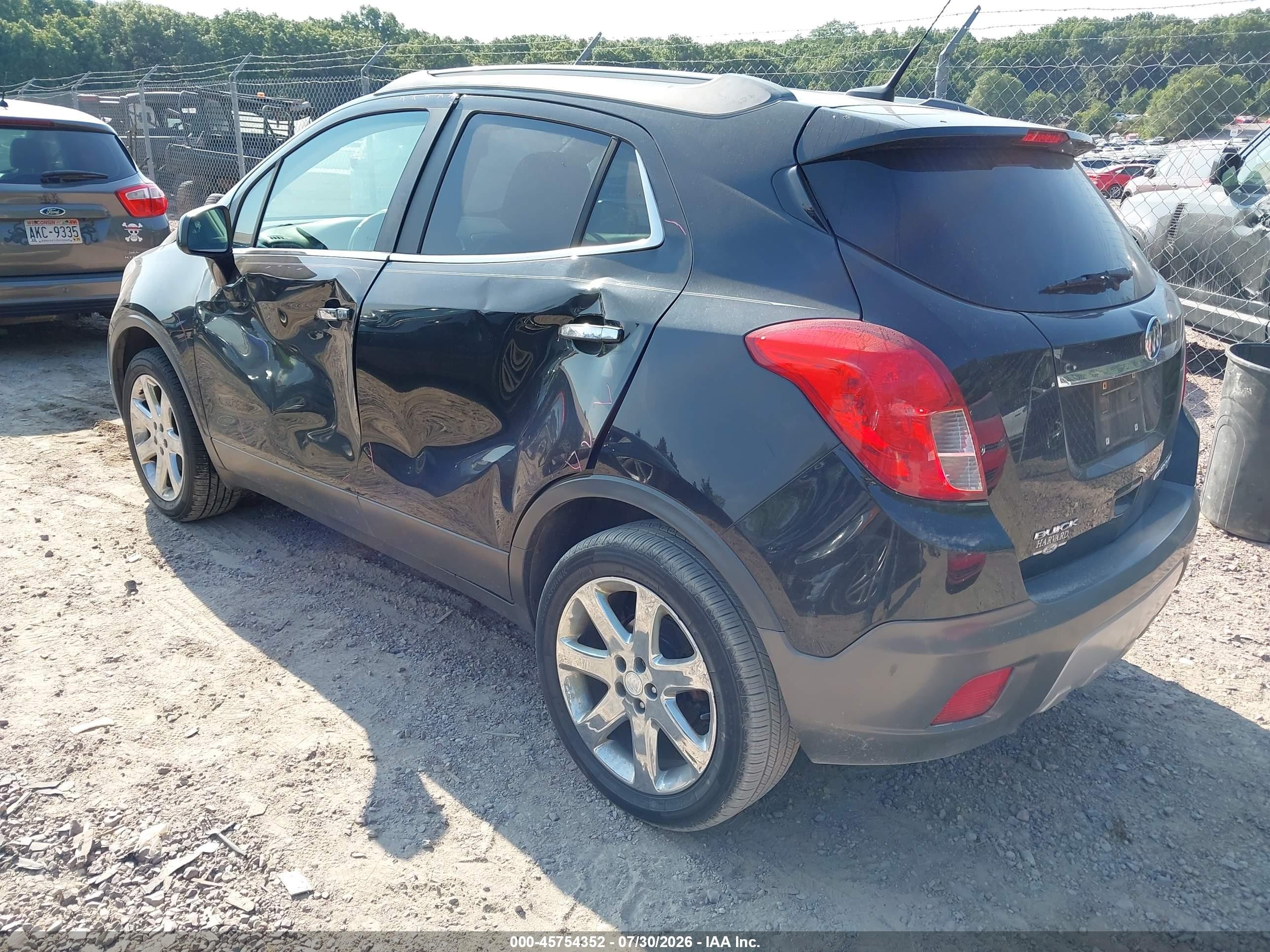 2013 Buick Encore Leather Black vin: KL4CJGSB5DB112072