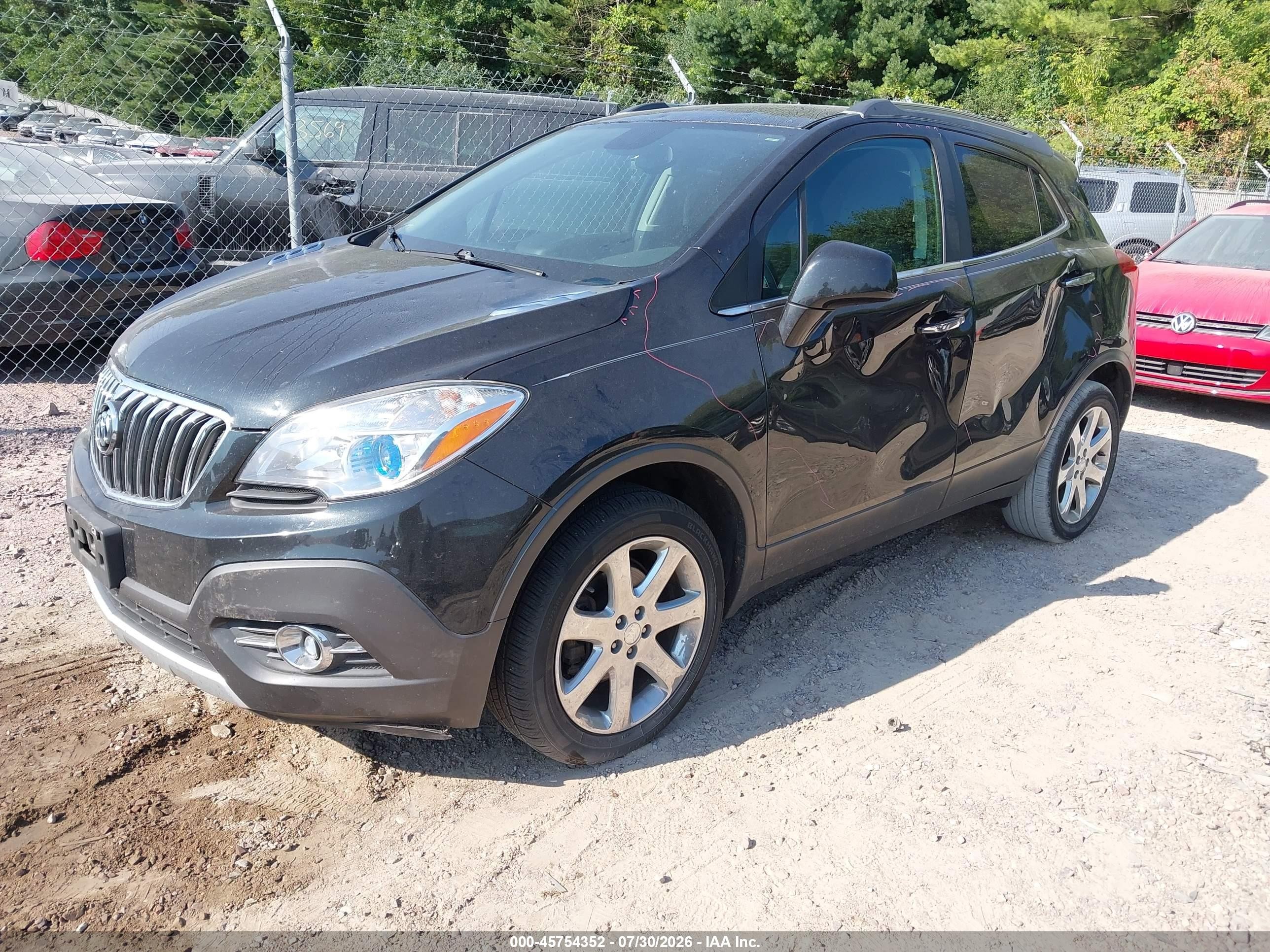 2013 Buick Encore Leather Black vin: KL4CJGSB5DB112072
