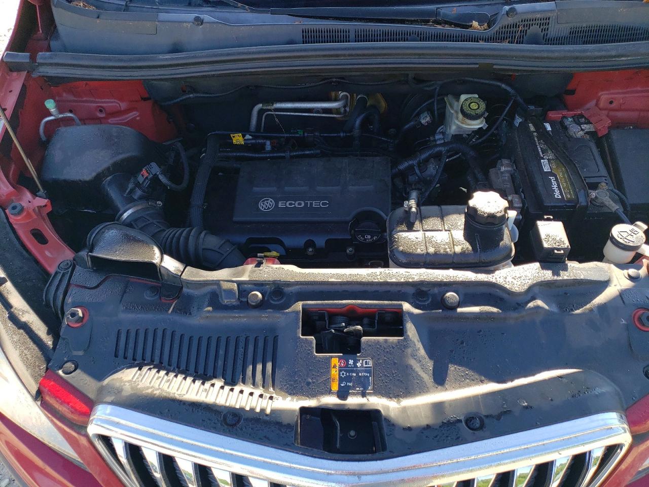 2013 Buick Encore Красный vin: KL4CJGSB5DB148148