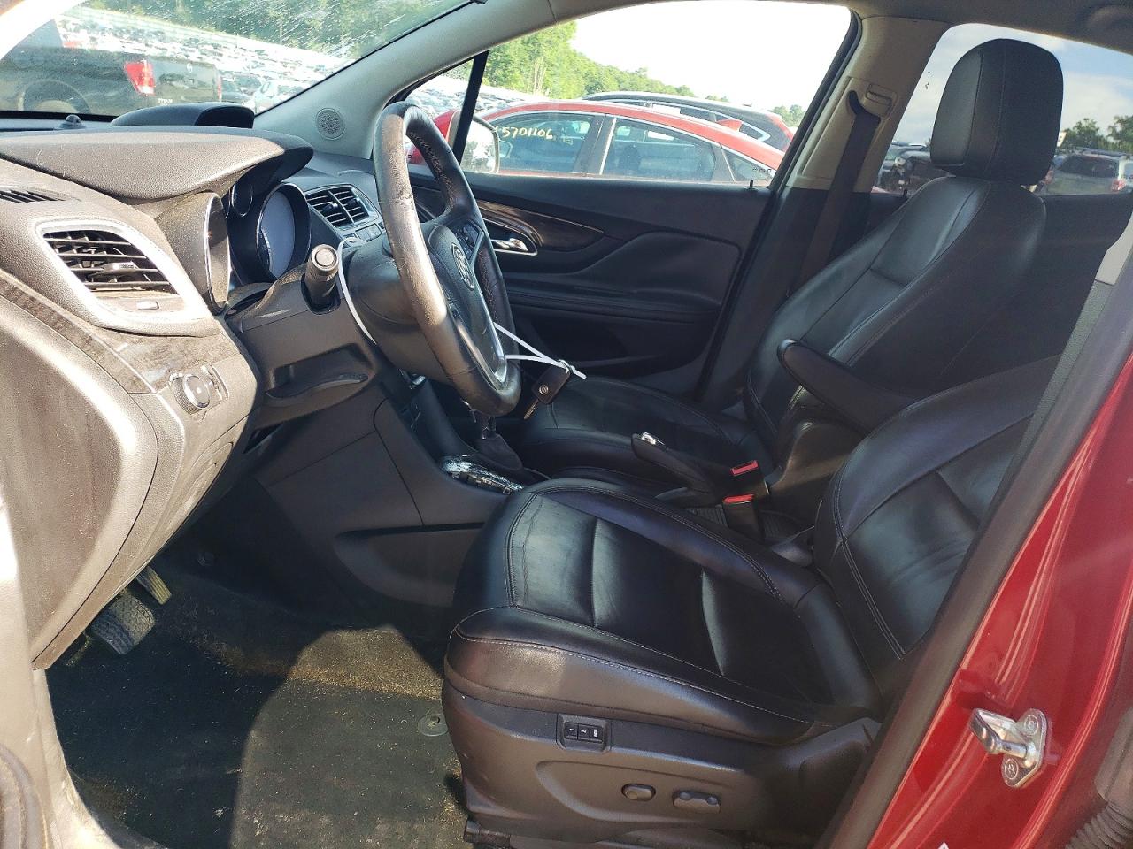 2013 Buick Encore Красный vin: KL4CJGSB5DB148148