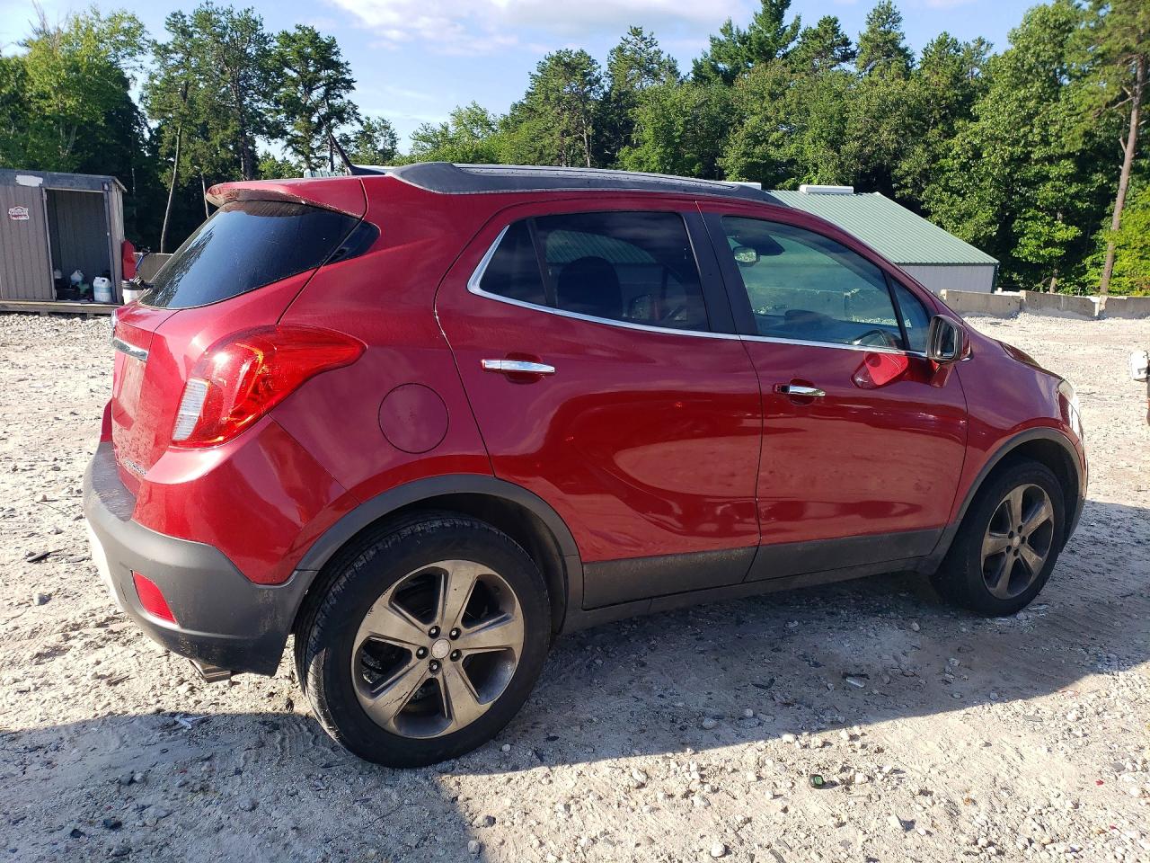 2013 Buick Encore Красный vin: KL4CJGSB5DB148148