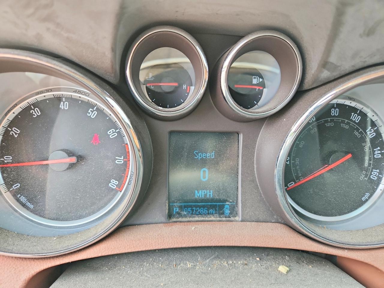 2014 Buick Encore Серый vin: KL4CJGSB5EB604313