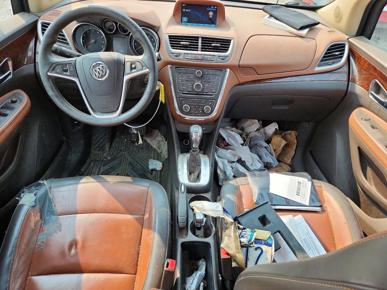 2014 Buick Encore Серый vin: KL4CJGSB5EB604313