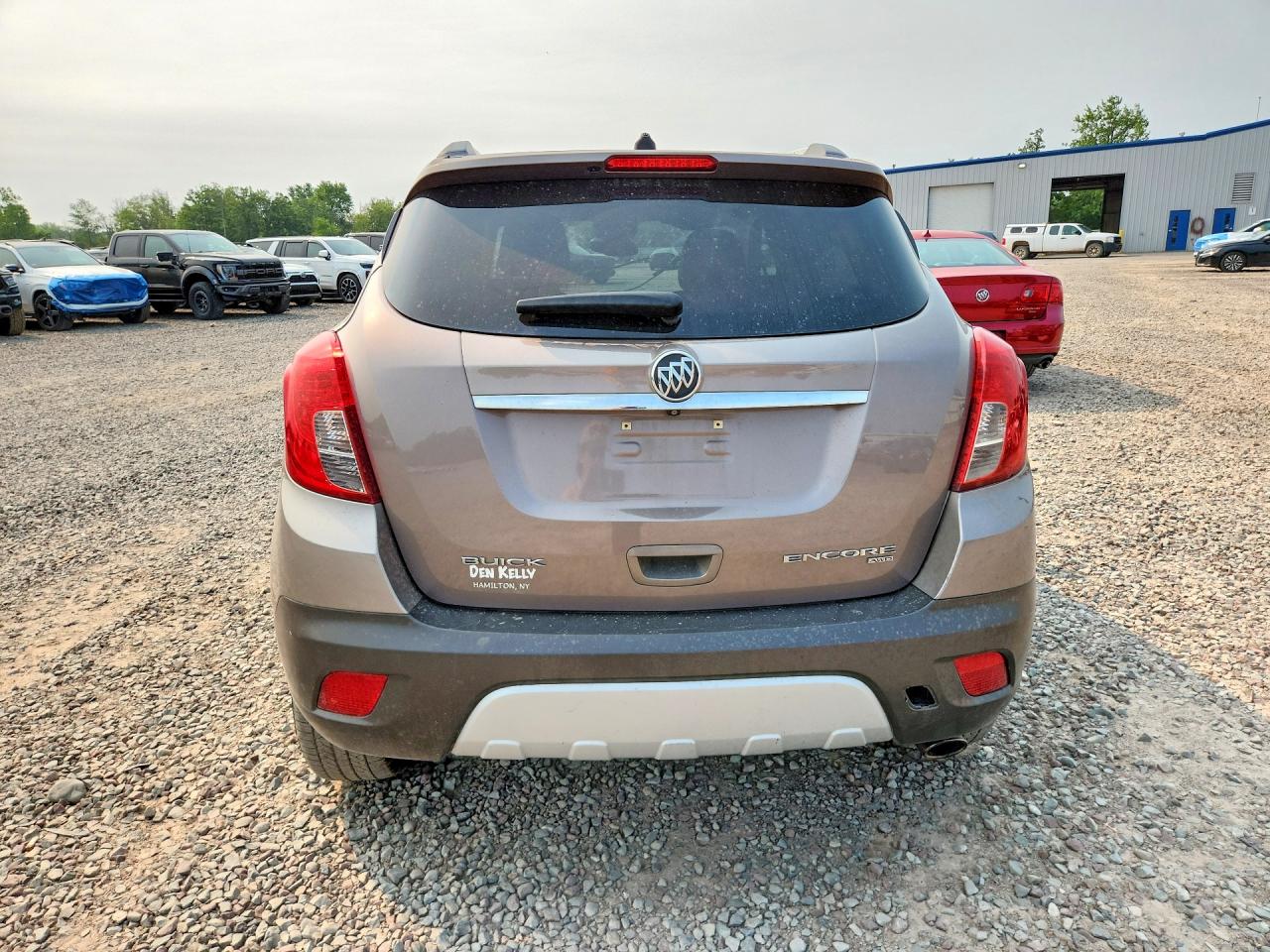 2014 Buick Encore Серый vin: KL4CJGSB5EB604313