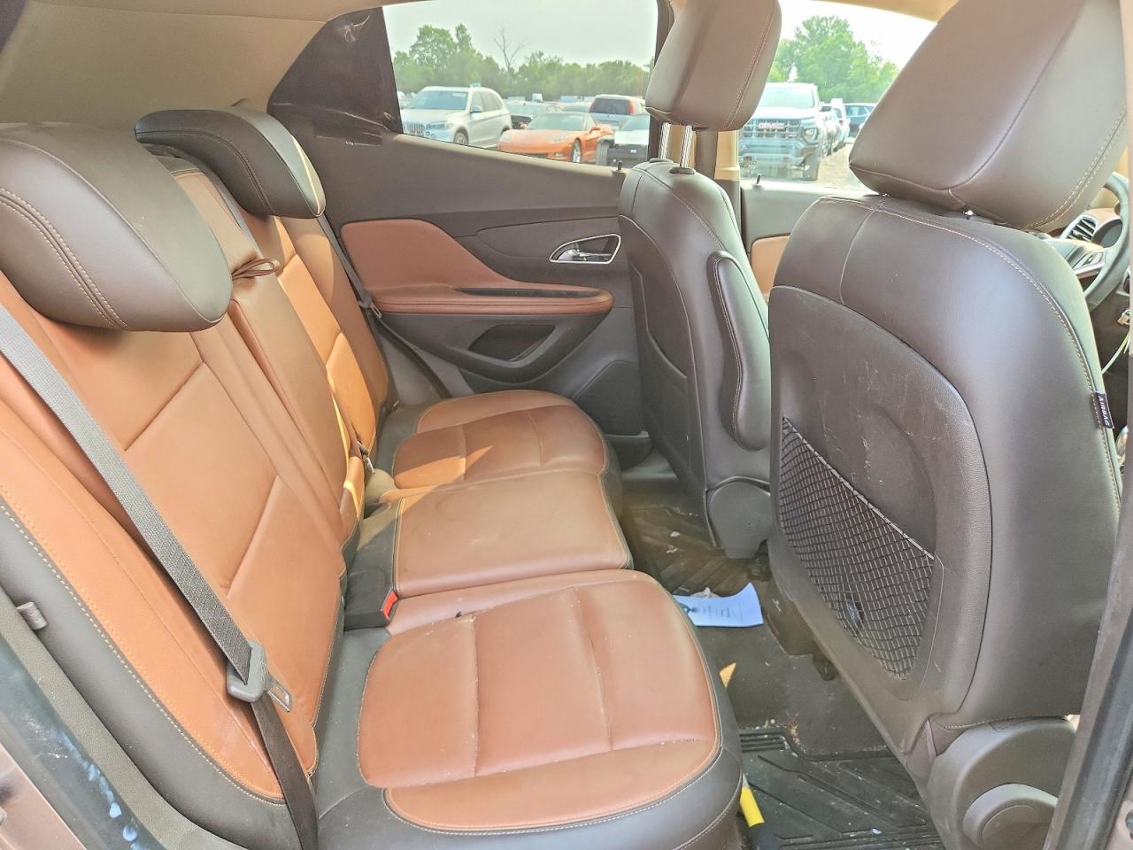 2014 Buick Encore Серый vin: KL4CJGSB5EB604313