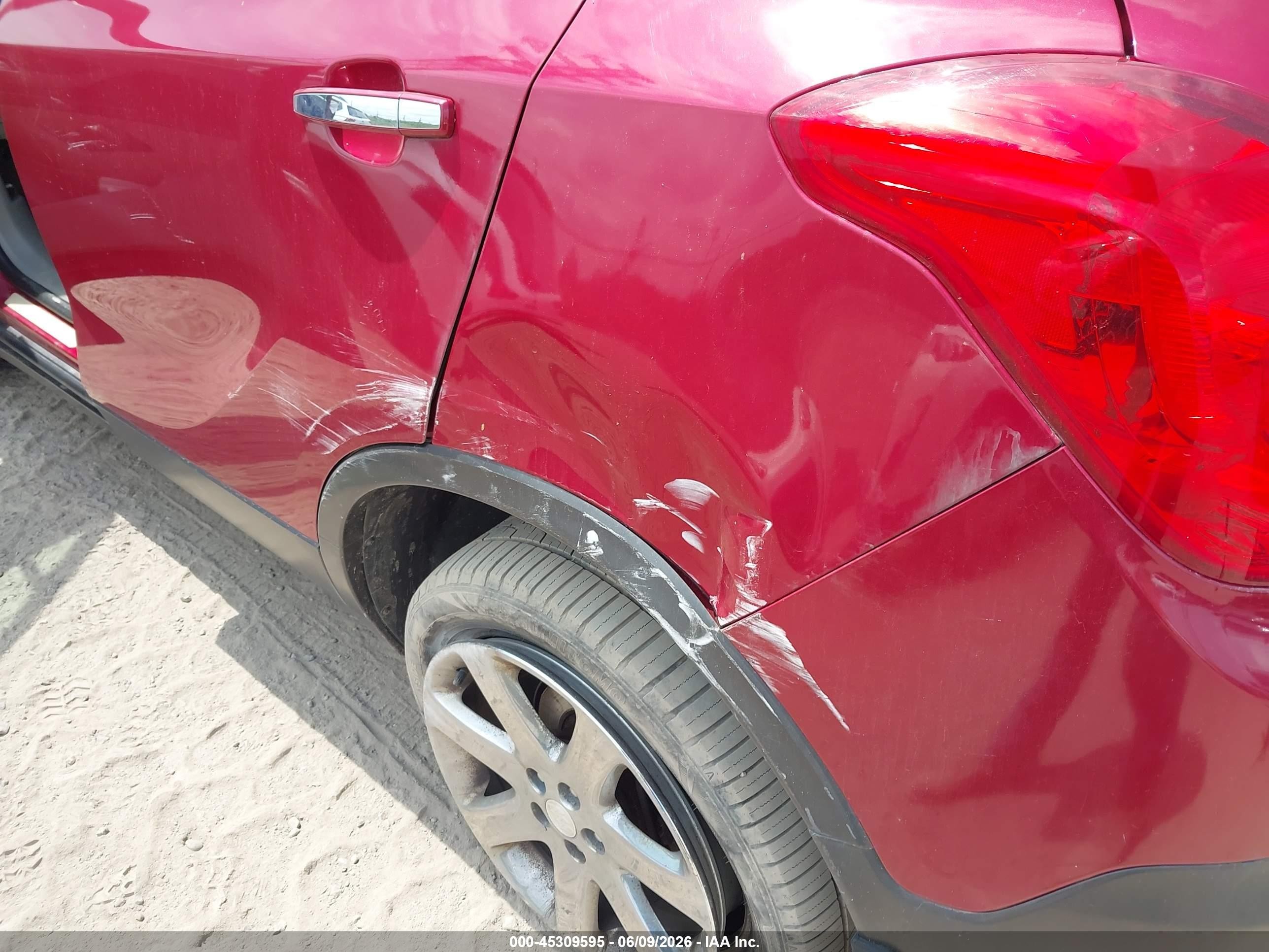 2014 Buick Encore Leather Red vin: KL4CJGSB5EB693509