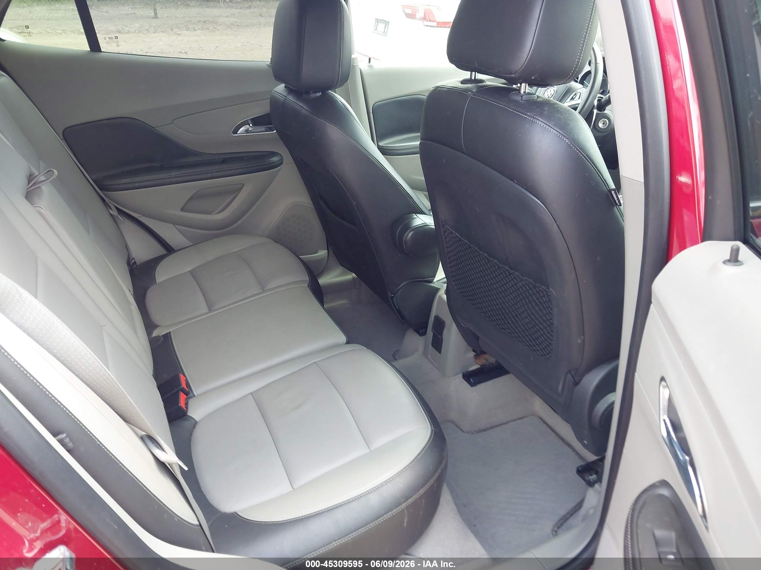 2014 Buick Encore Leather Red vin: KL4CJGSB5EB693509