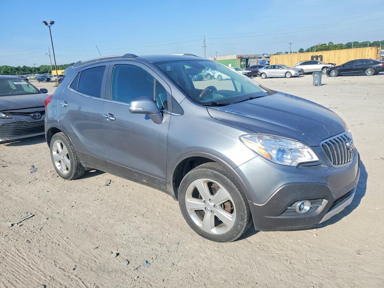 2015 Buick Encore Gray vin: KL4CJGSB5FB103293