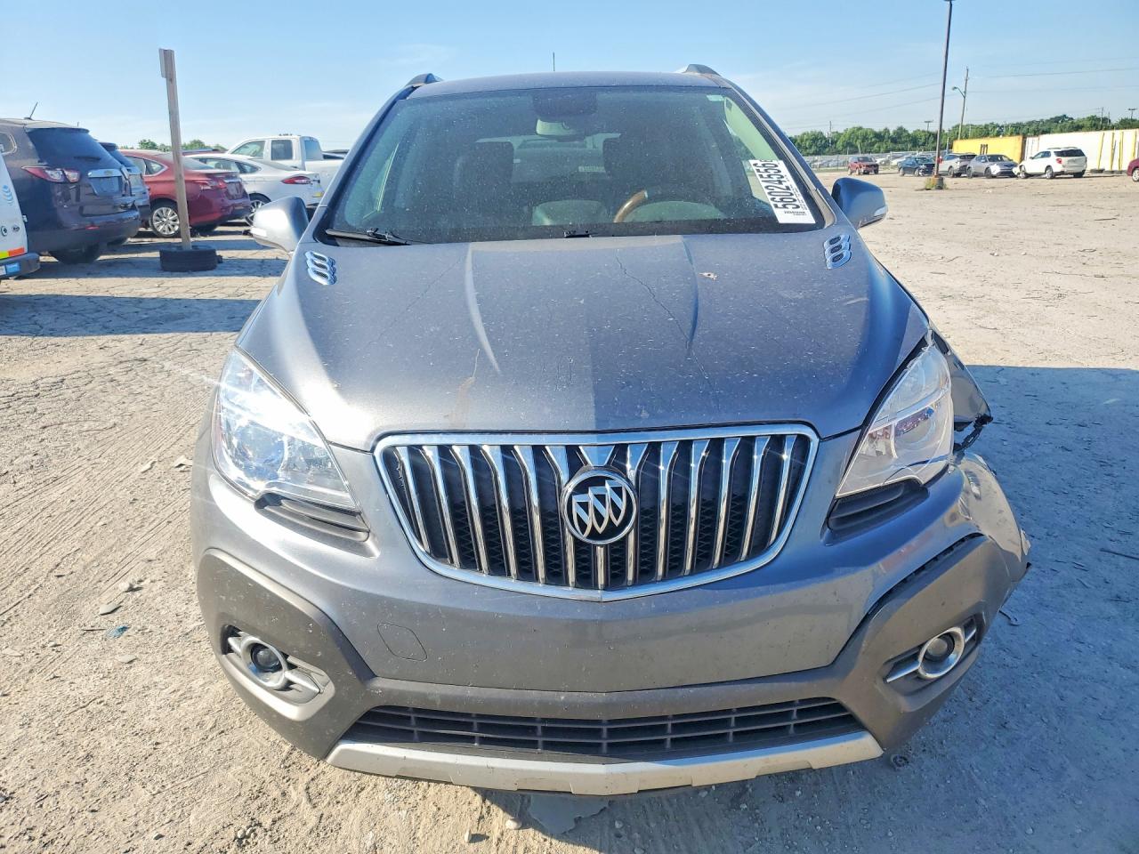 2015 Buick Encore Gray vin: KL4CJGSB5FB103293