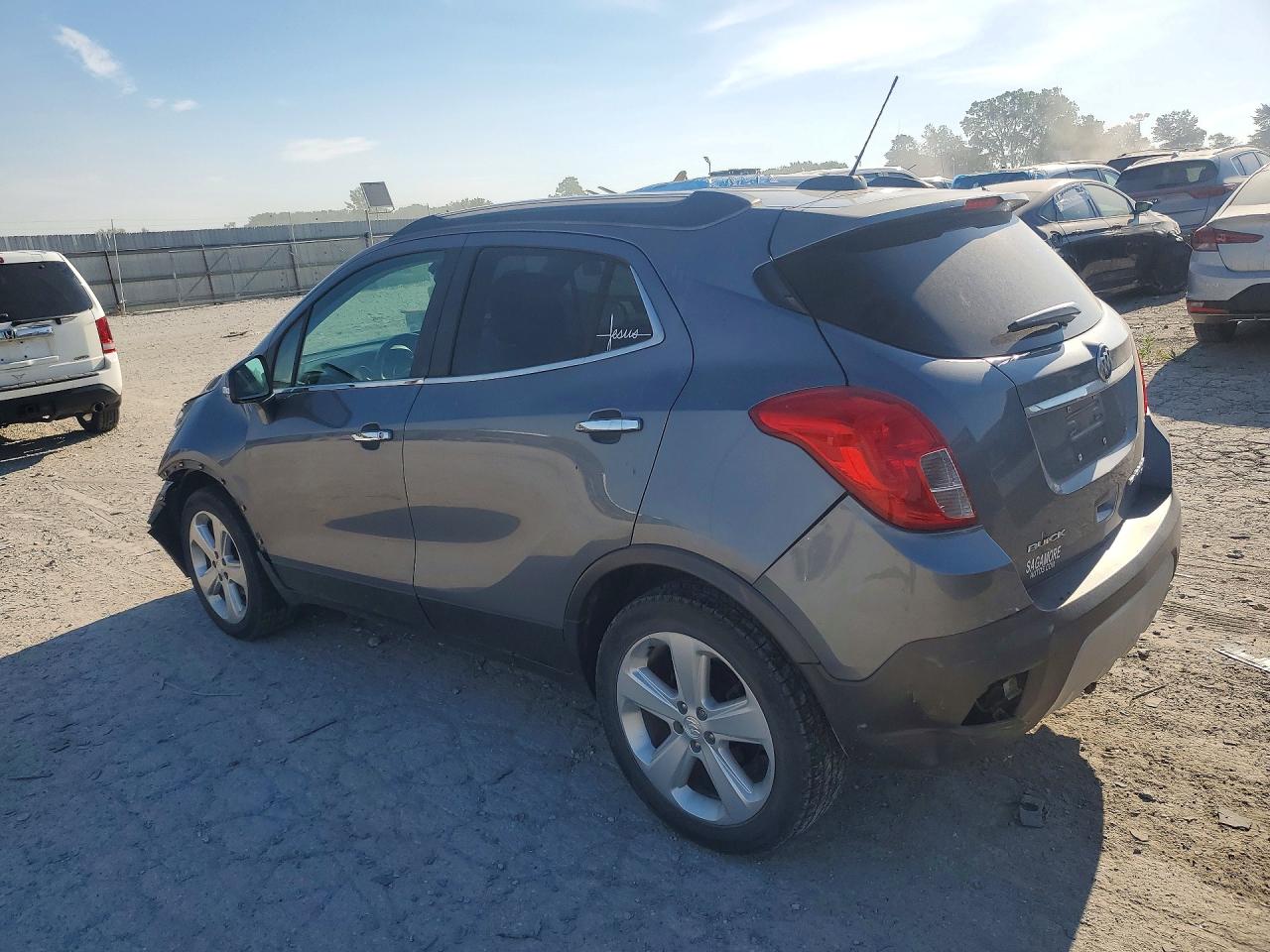 2015 Buick Encore Gray vin: KL4CJGSB5FB103293