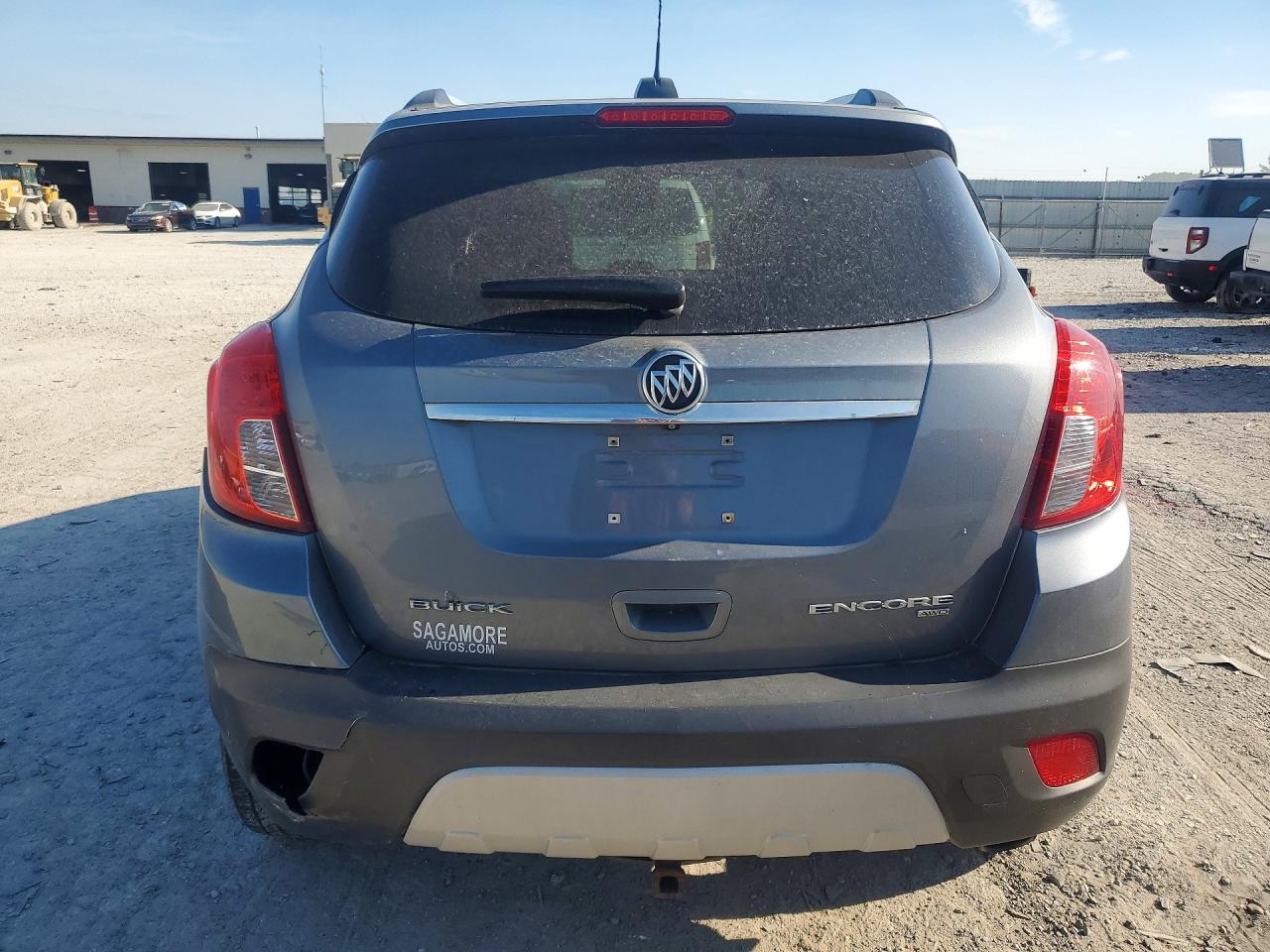2015 Buick Encore Gray vin: KL4CJGSB5FB103293