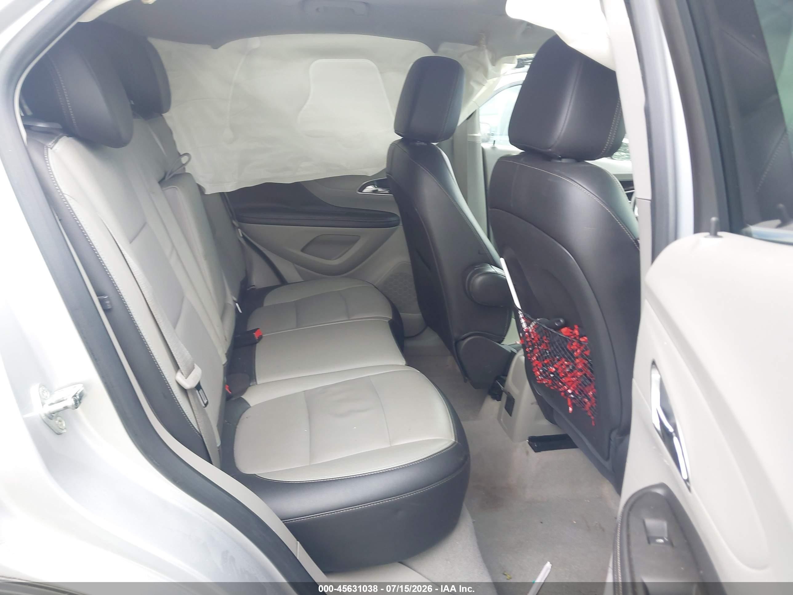 2015 Buick Encore Leather Gray vin: KL4CJGSB5FB151909