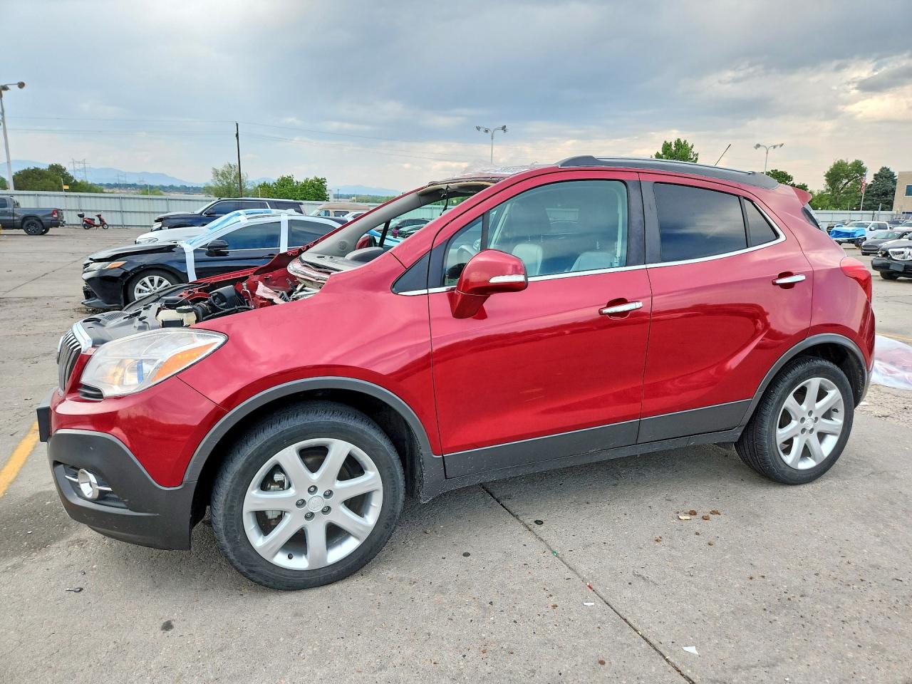 2015 Buick Encore Красный vin: KL4CJGSB5FB265151