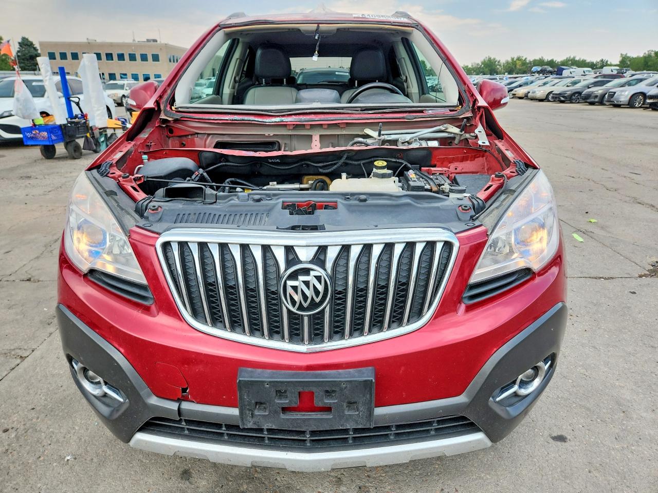 2015 Buick Encore Красный vin: KL4CJGSB5FB265151