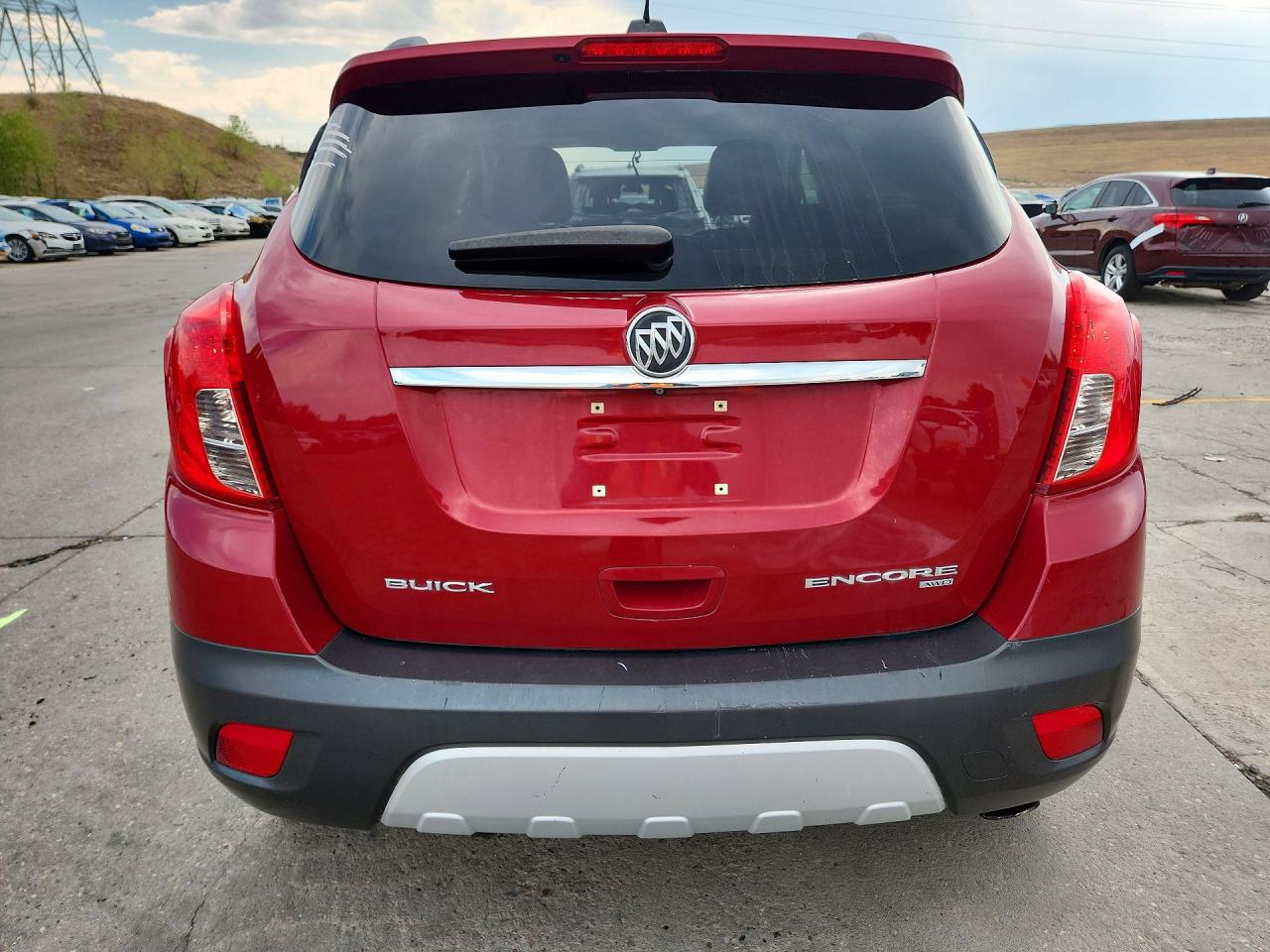 2015 Buick Encore Красный vin: KL4CJGSB5FB265151