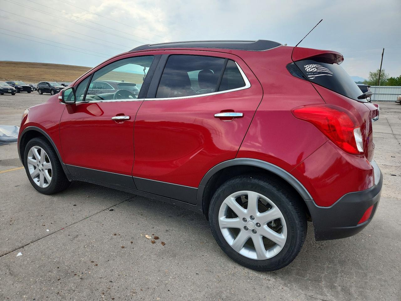 2015 Buick Encore Красный vin: KL4CJGSB5FB265151