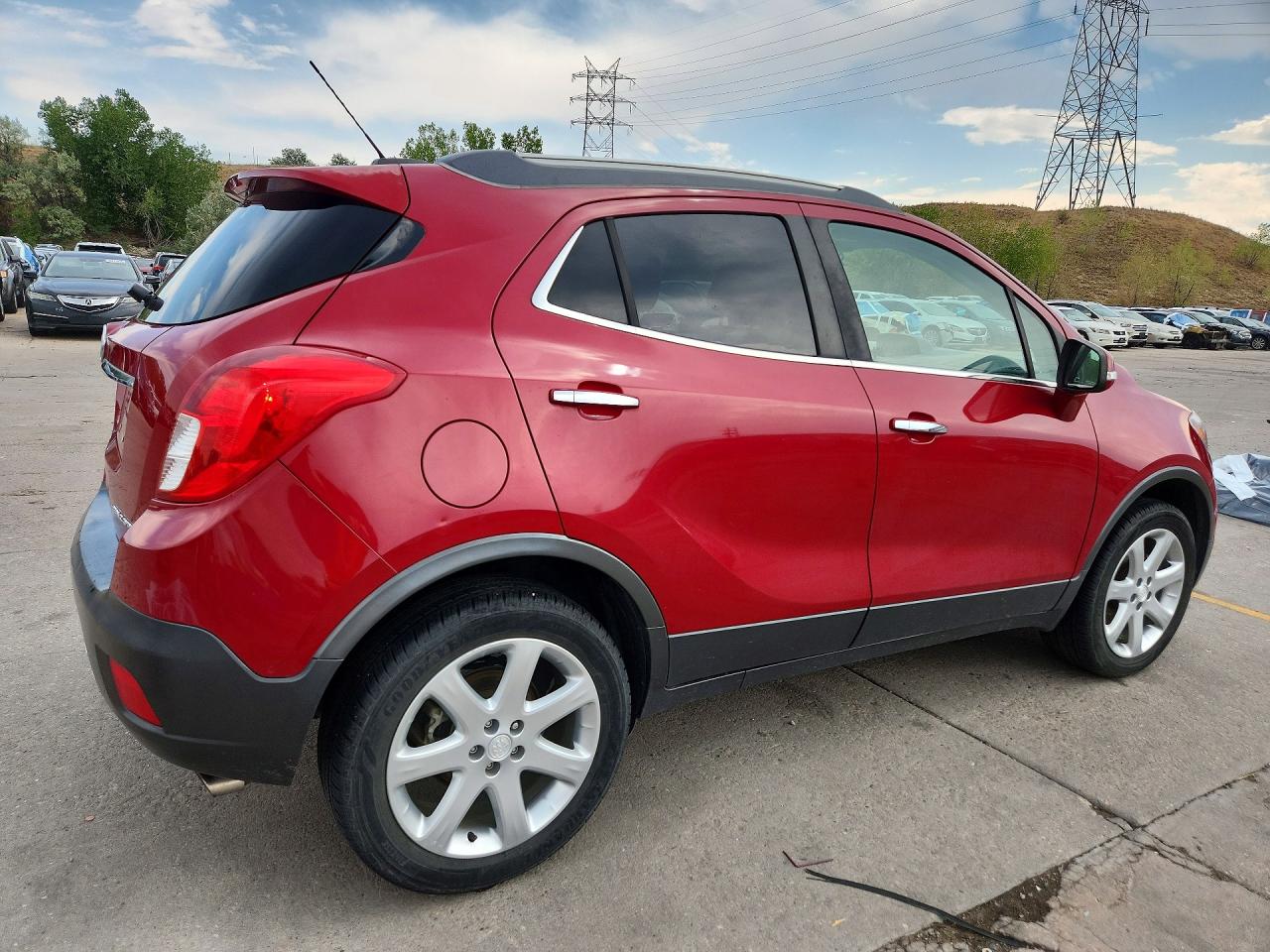 2015 Buick Encore Красный vin: KL4CJGSB5FB265151