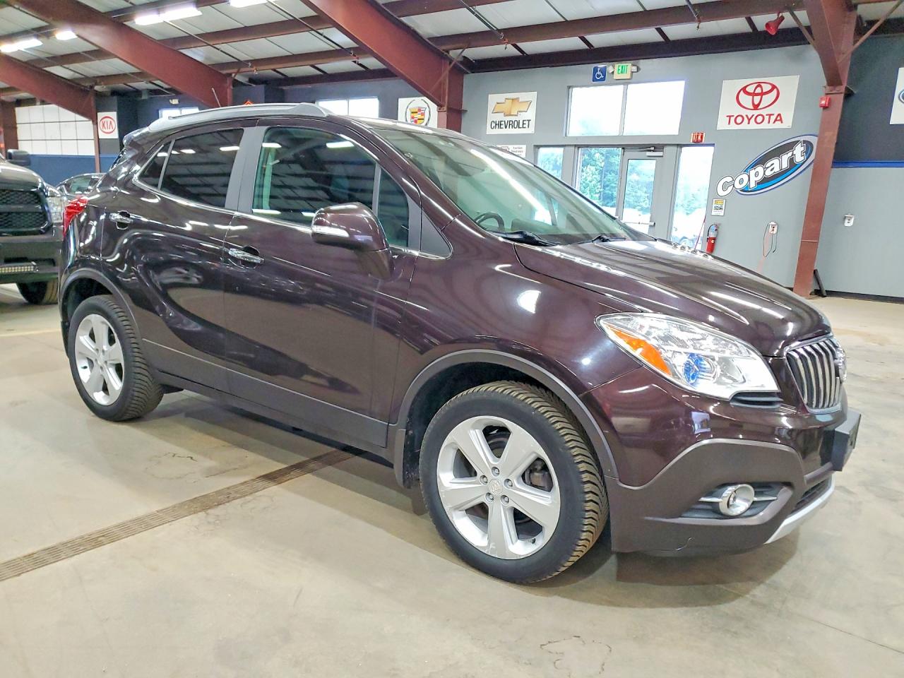 2015 Buick Encore Burgundy vin: KL4CJGSB5FB267966