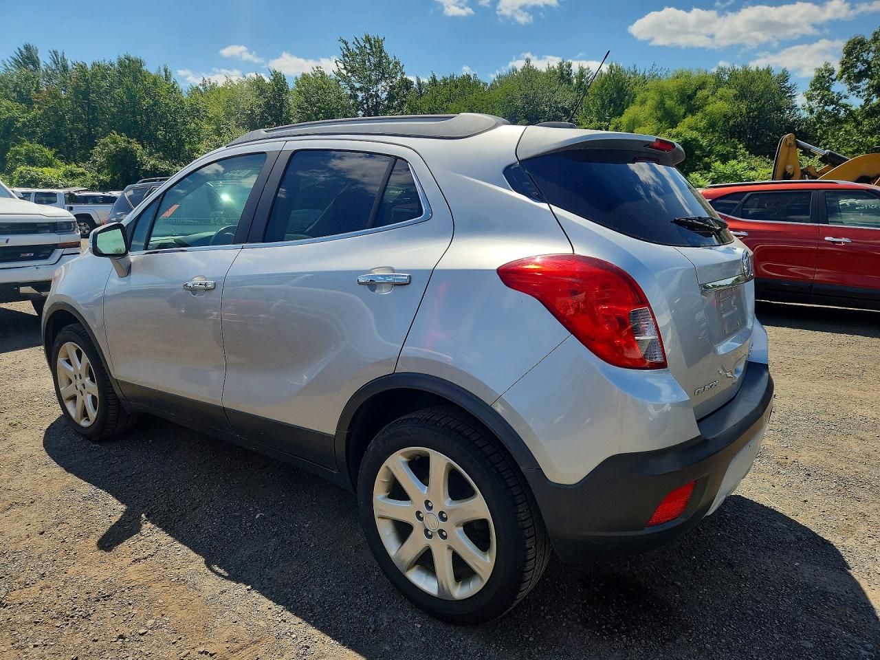 2015 Buick Encore Silver vin: KL4CJGSB5FB269376